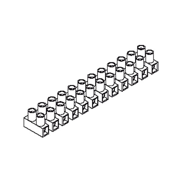 Pollmann Klemmleiste 12x16qmm natur PA 3700112